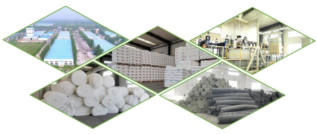 3D Composite Drainage Geonet with Short Fiber Geotextile